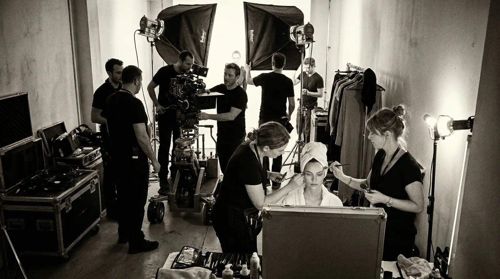 优德体育官网 幕后故事 时尚大片拍摄现场